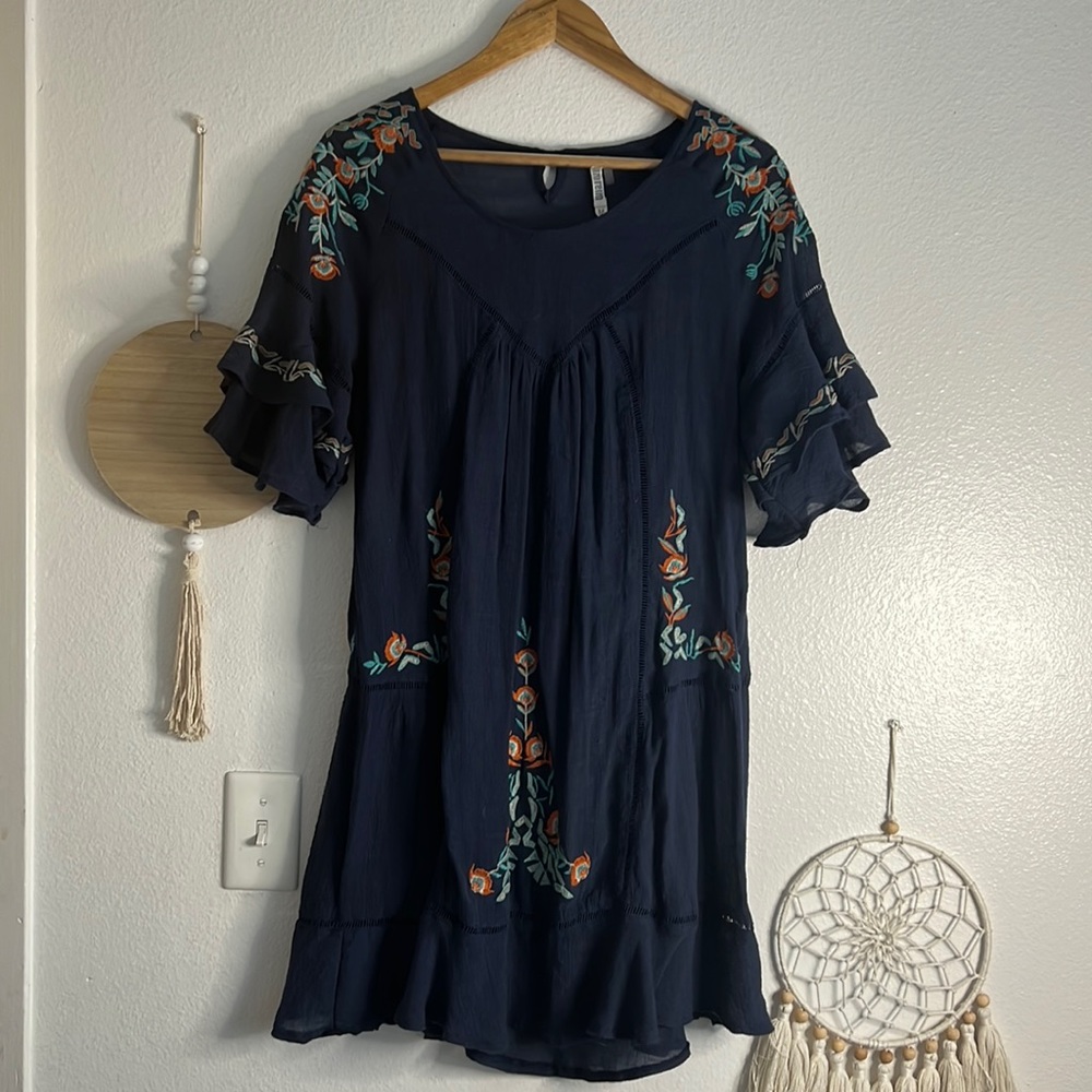 Dress with slip